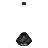 Hanglamp HOUDINI 35.0 cm 1-lichts Zwart