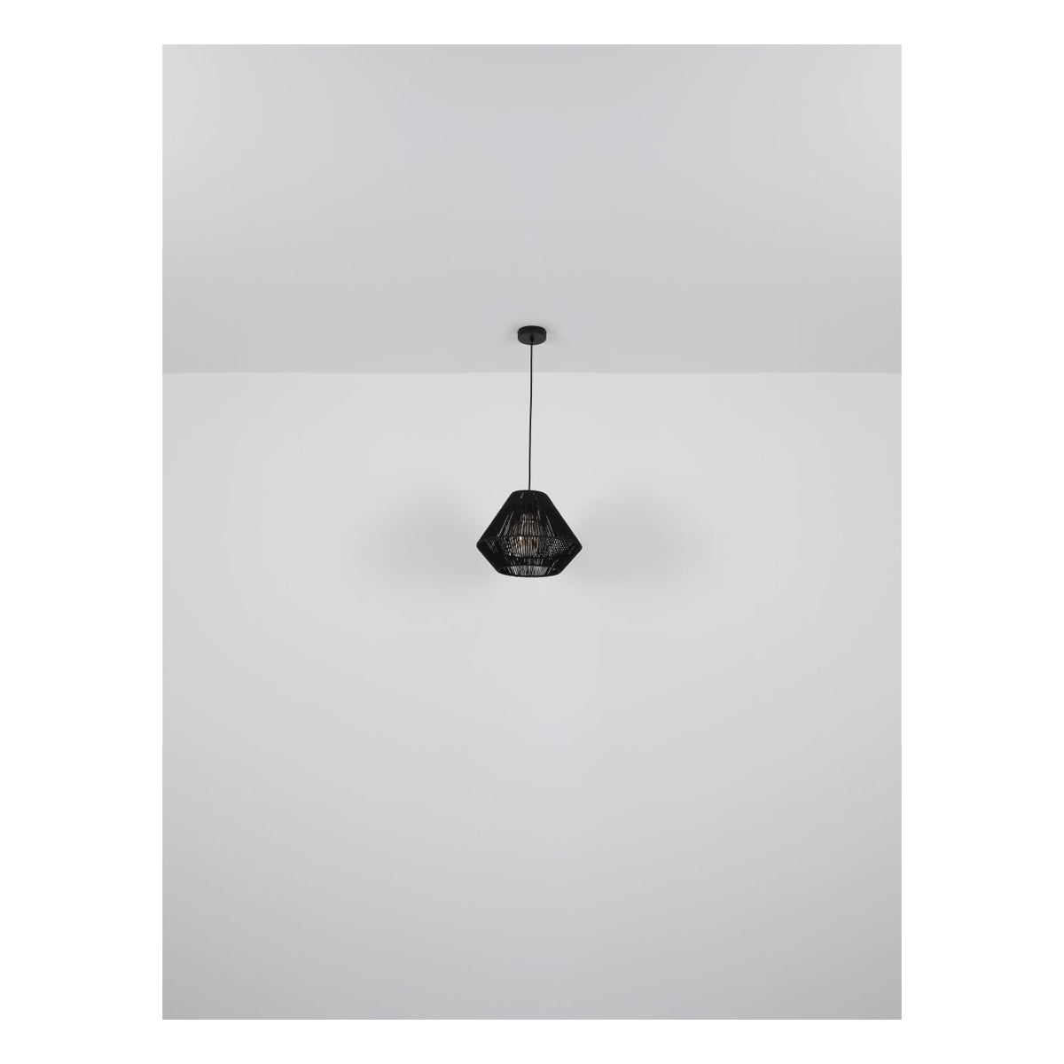 Hanglamp HOUDINI 35.0 cm 1-lichts Zwart