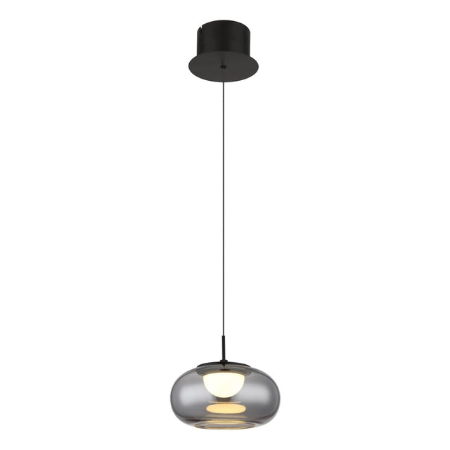 Hanglamp QUINTARA 20.0 cm 1-lichts Zwart