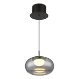 Hanglamp QUINTARA 20.0 cm 1-lichts Zwart