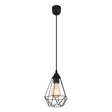 Hanglamp HÄNGELEUCHTE METALL SCHWARZ MATT