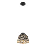 Hanglamp COLLY 20.0 cm 1-lichts Zwart