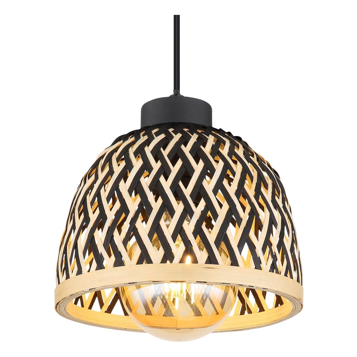 Hanglamp COLLY 20.0 cm 1-lichts Zwart