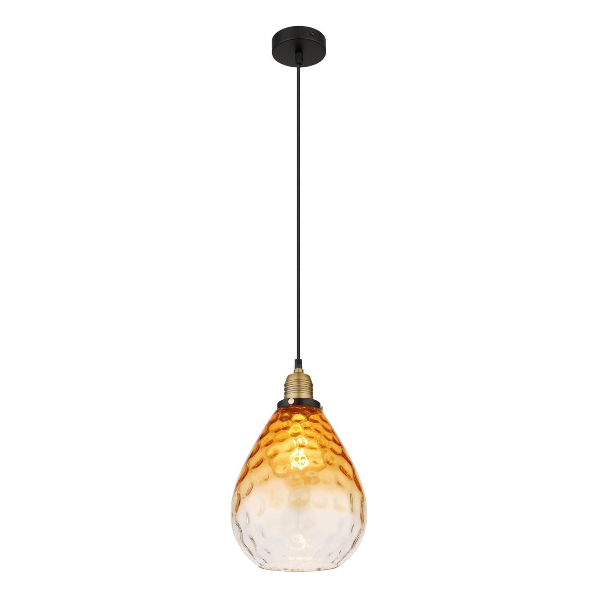 Hanglamp SALVY 21.0 cm 1-lichts Zwart