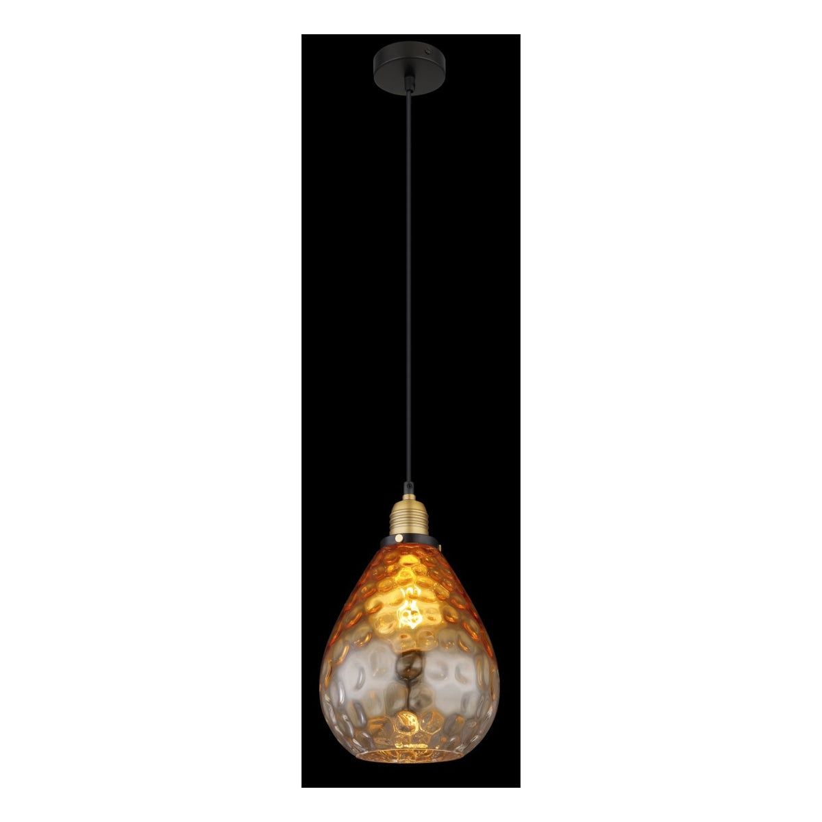 Hanglamp SALVY 21.0 cm 1-lichts Zwart