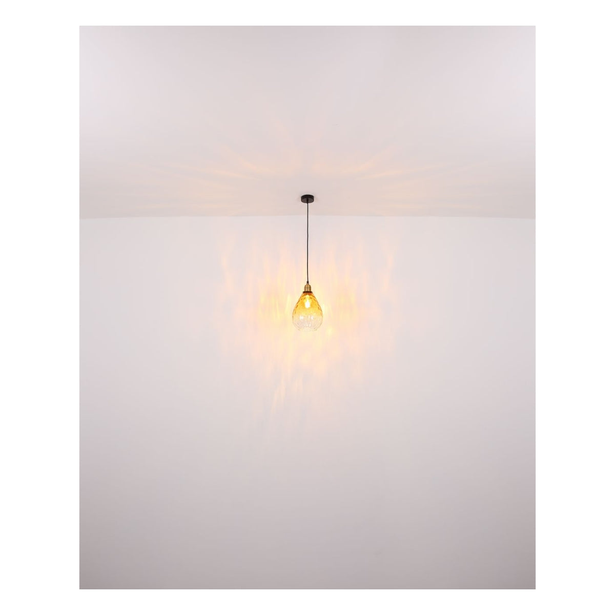 Hanglamp SALVY 21.0 cm 1-lichts Zwart