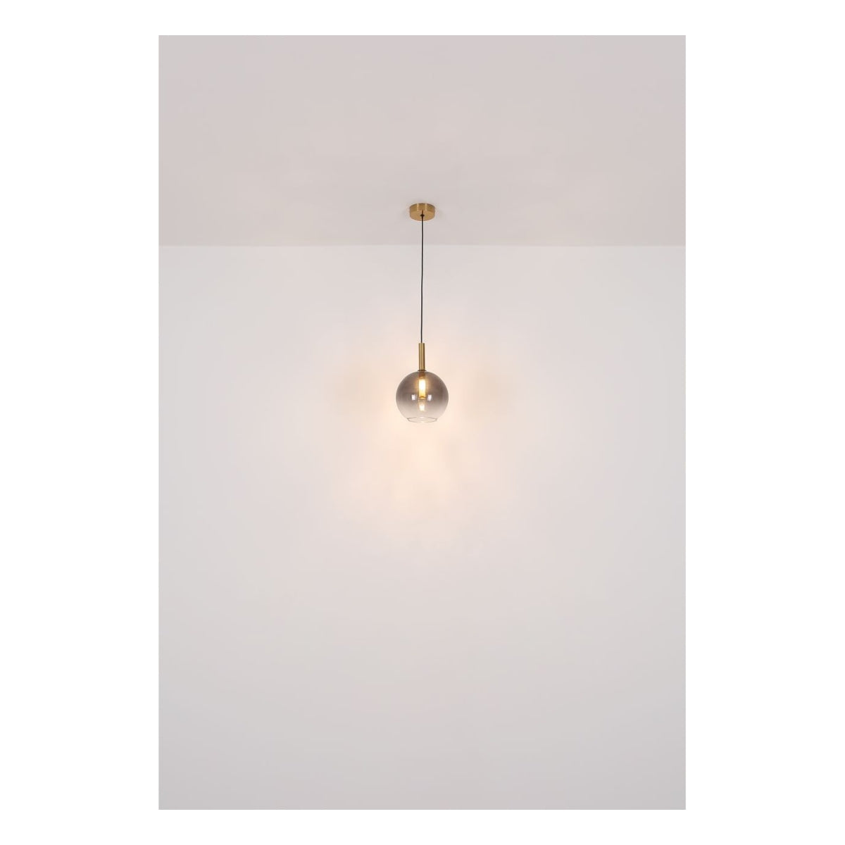 Hanglamp ELISABETH nan cm 3-lichts Messing