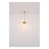 Hanglamp ELISABETH nan cm 3-lichts Messing