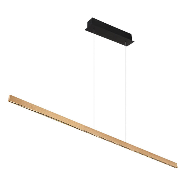 Hanglamp DENTSY 150.0 cm 1-lichts Zwart