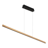 Hanglamp DENTSY 150.0 cm 1-lichts Zwart