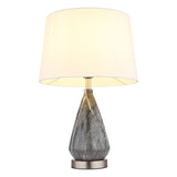 Tafellamp KISA Nickel E27 Metaal ø35.0cm H:54.0cm
