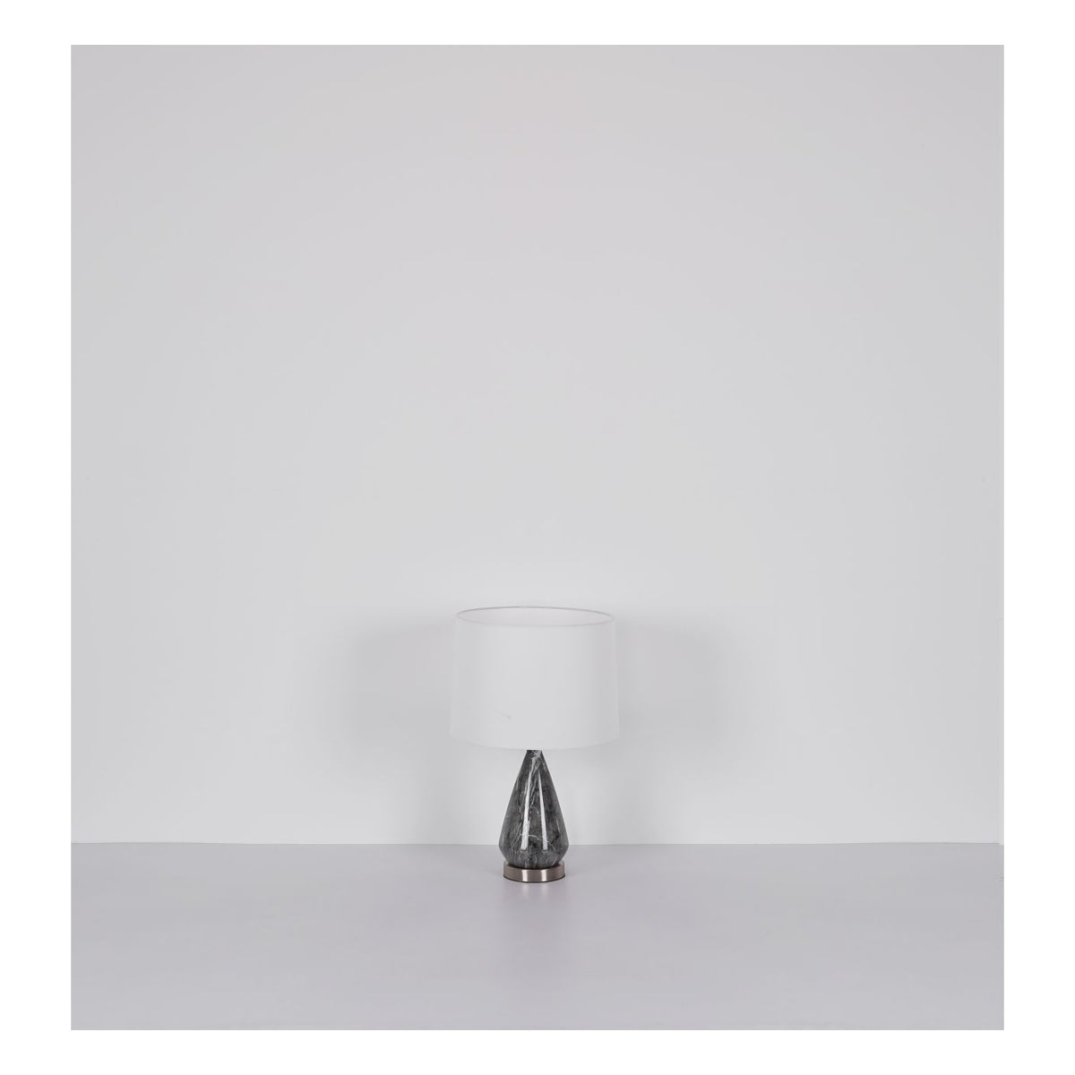 Tafellamp KISA Nickel E27 Metaal ø35.0cm H:54.0cm