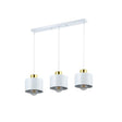 Moderne Hanglamp 29cm | LED 3 x E27 | Zwart