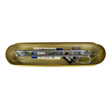 Langwerpige hanglamp 120cm | Goud | Lineair | 20 watt | 4000K | Aansluiting