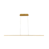 Langwerpige hanglamp 120cm | Goud | Lineair | 20 watt | 4000K | Volledig