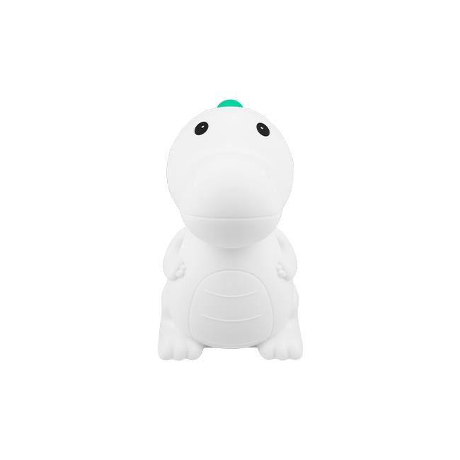 Nachtlampje kinderen | Dinosaurus met lamp | 0,45 Watt | 3000K+RGB | USB oplaadbaar