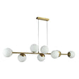 Hanglamp | Luminara | 120 cm | 8-lichts | Goud