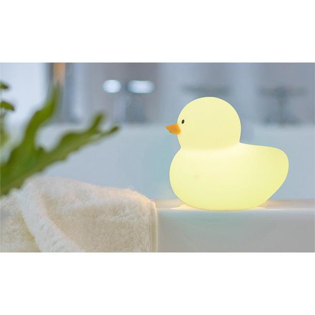 Nachlampje | Badeend met lamp | RGB | Op Batterij | 0.4 Watt | IP67 waterdicht