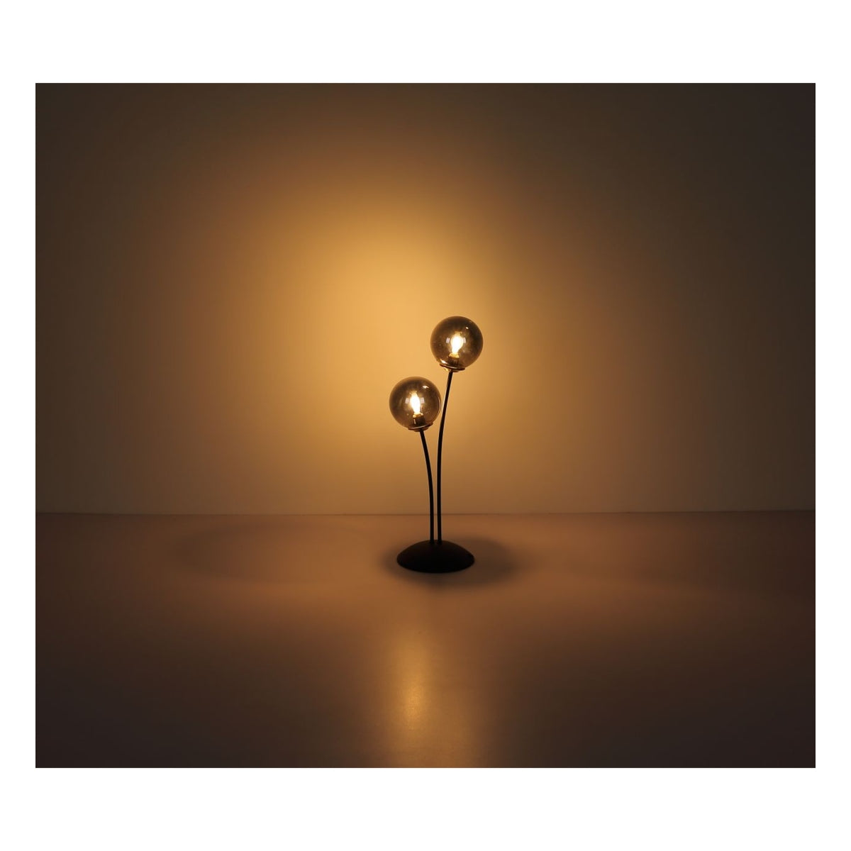 Tafellamp JORGE Matt zwart G9 Metaal ø15.0cm H:48.0cm
