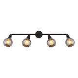 Opbouwspots GLYPTAR 4-lichts E14 80cm