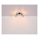 Opbouwspots GLYPTAR 4-lichts E14 80cm