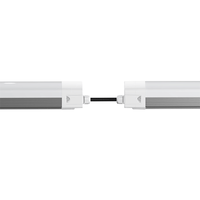 LED Batten | TRI-PROOF | LYNN | MICROWAVE SENSOR | 36-45-53-62W | CCT SWITCH | Koppelbaar