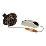 LED Dimbare inbouw spot 5W | Ø70mm | Koper