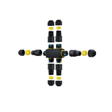 3 Pin | 6-weg quick connector | ip68 | 4-11mm