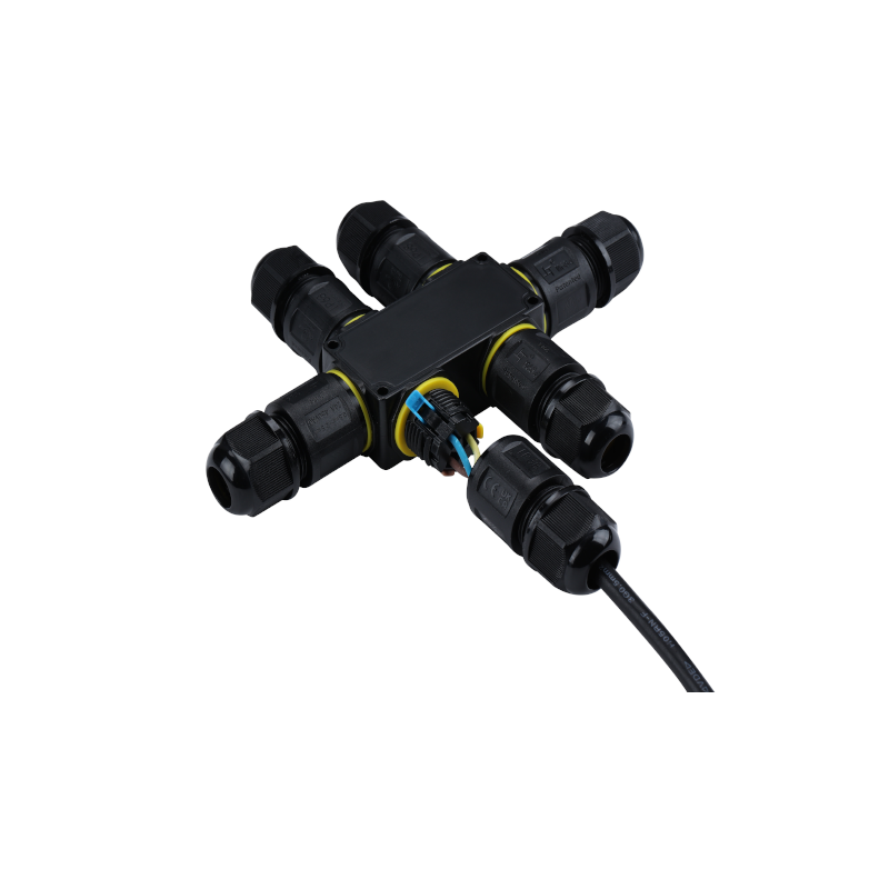 3 Pin | 6-weg quick connector | ip68 | 4-11mm