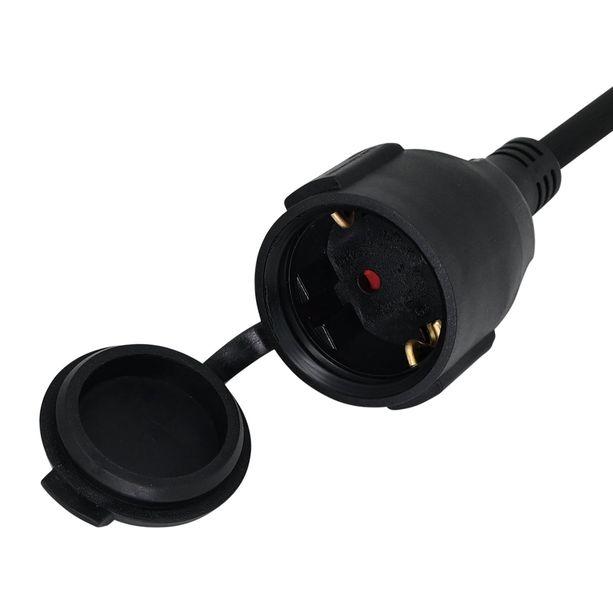 Campingstekker | Geaard | 40 cm kabel