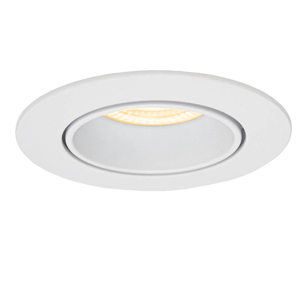 LED ondiepe Inbouwspot 6W | Dimbaar | 68mm | Wit | rond