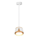 Hanglamp rond Ø100 | Tulip | Wit/ Goud | GX53 fitting | Aan foto