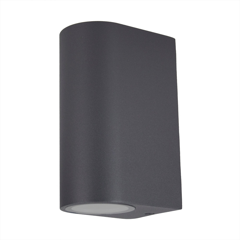 SMART LED Wandlamp | Tuya / WiFi | Santa barbara | Incl. 2x lichtbronnen | Antraciet