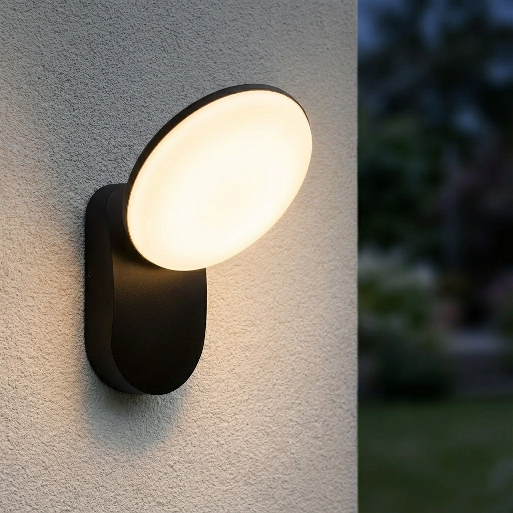 LED Wandlamp | Zwart | 12W | IP54