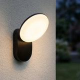 LED Wandlamp | Zwart | 12W | IP54