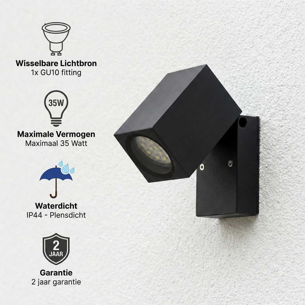 LED Buiten spot GU10 | New York | IP44