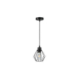 Moderne Hanglamp 10 cm - LED E27 - Zwart - Athene
