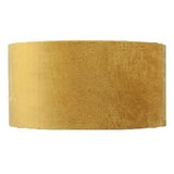 Stoffen lampenkap velvet | Oker Geel met Gouden binnenkant | Ø35cm