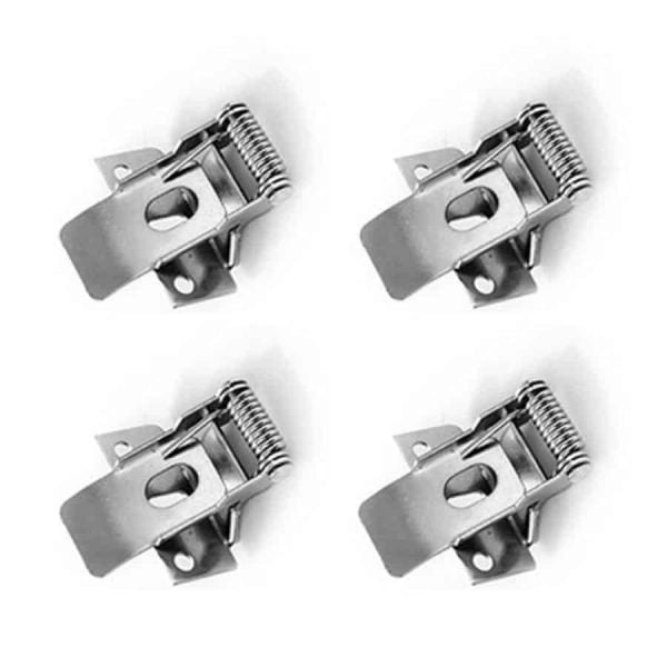 LED Paneel RVS Bevestigingsklemmen voor inbouw montage - 4 Stuks
