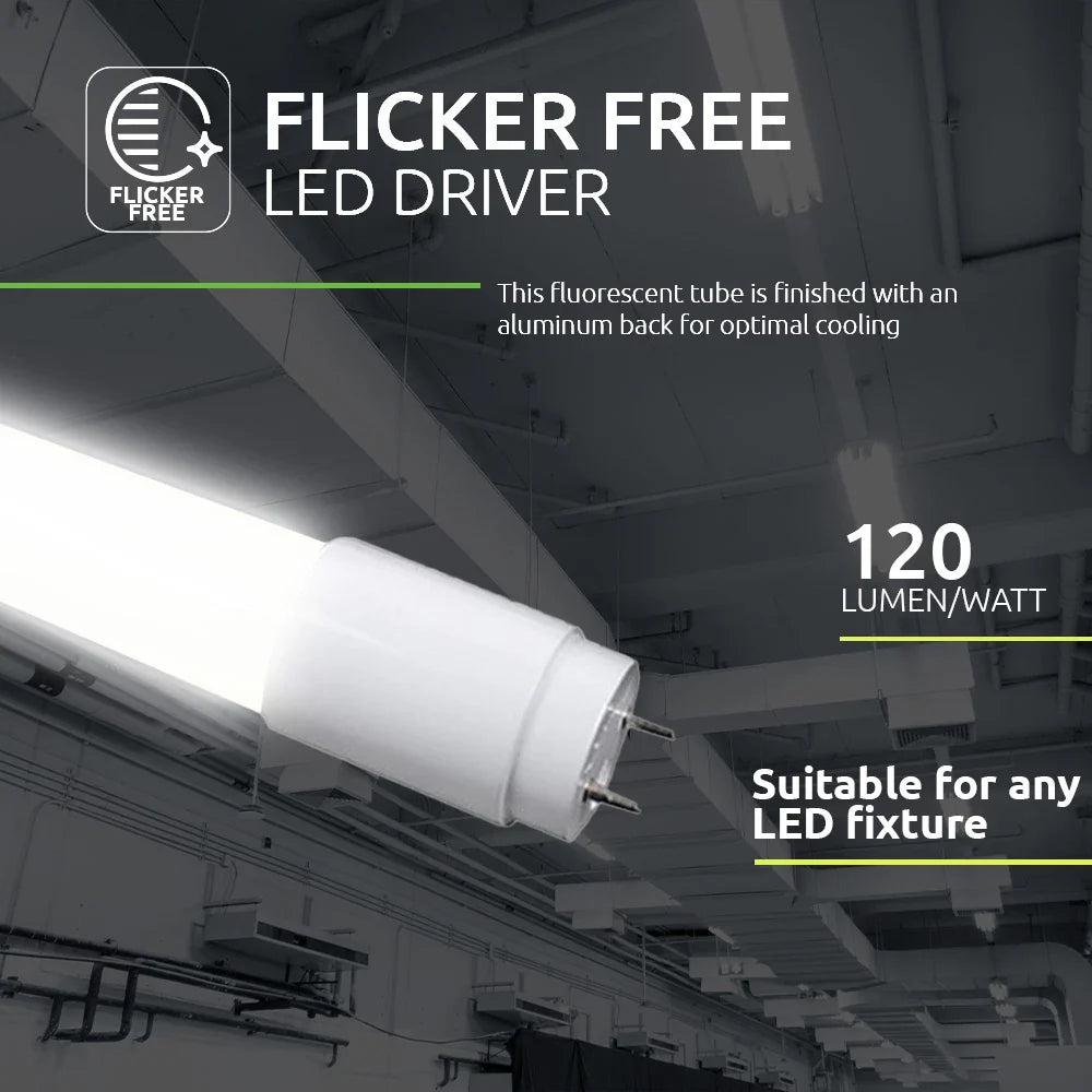 LED TL Armatuur | 120cm enkel | IP65 Waterdicht | incl. LED TL Buis 18W