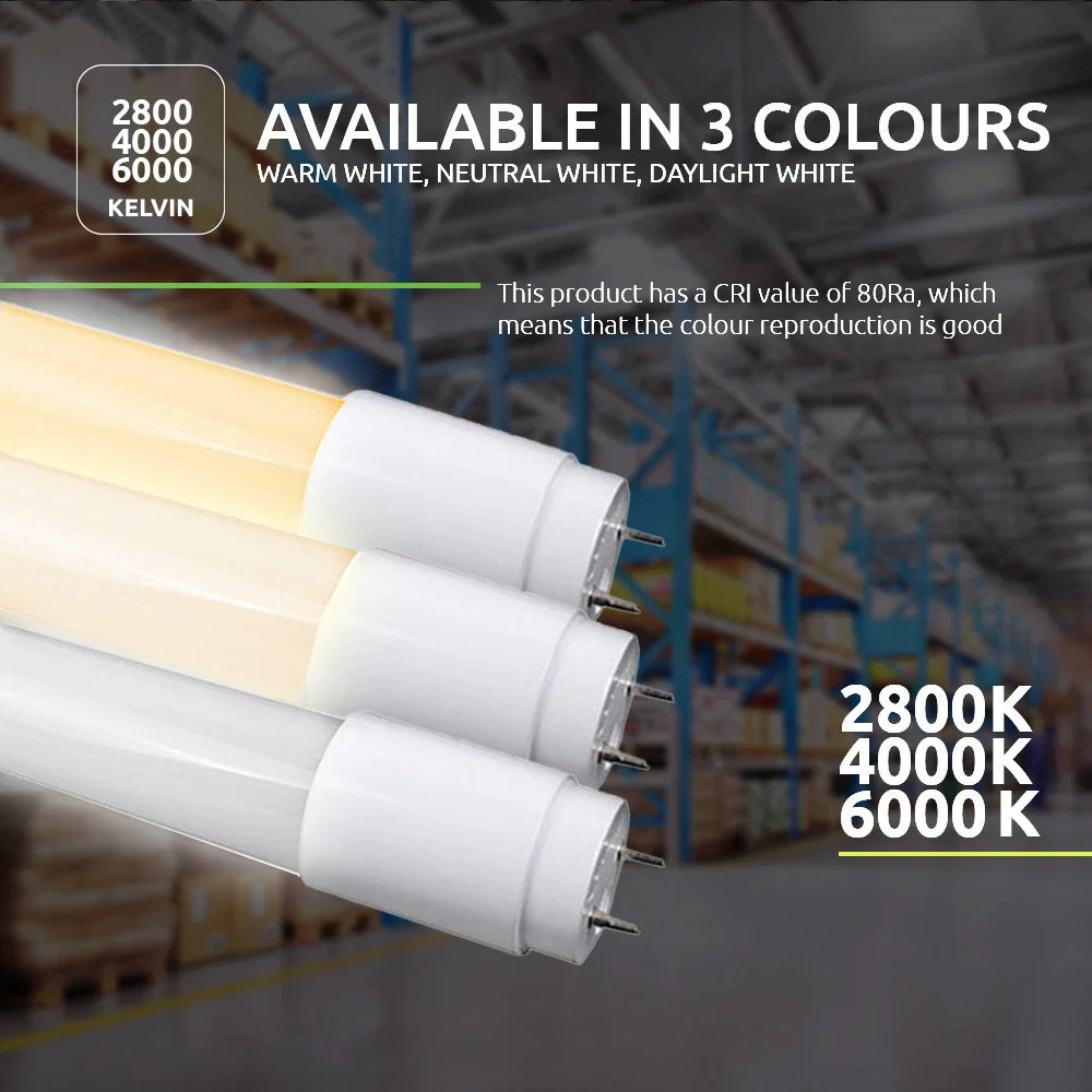 LED TL Armatuur | 120cm enkel | IP65 Waterdicht | incl. LED TL Buis 18W