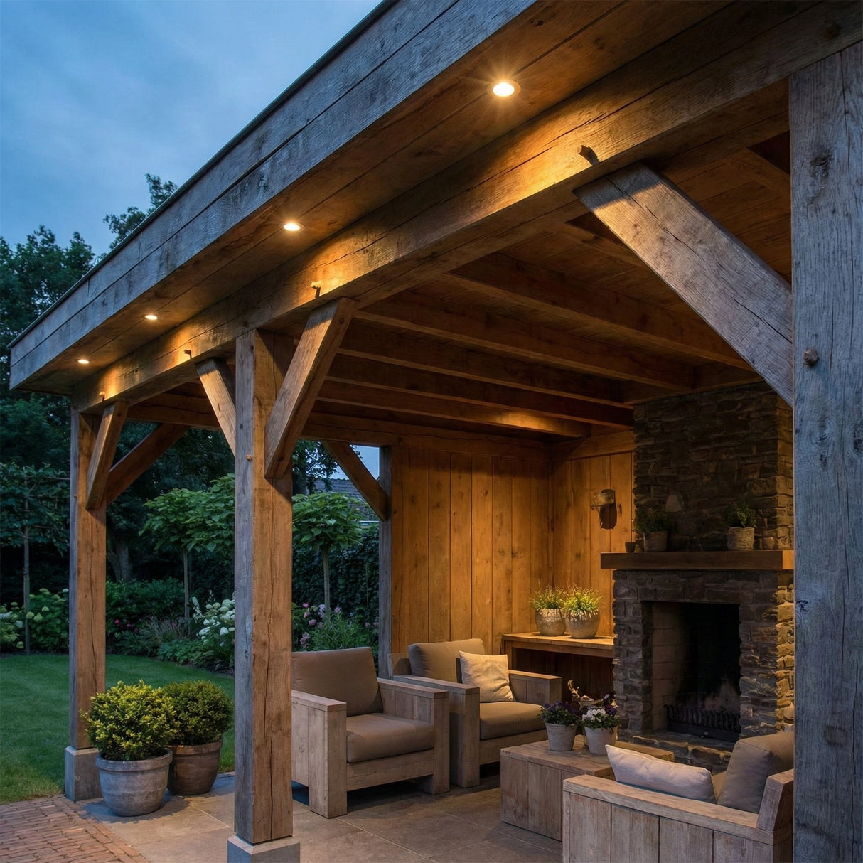 8x | Smart veranda inbouwspots wit | 1.5 Watt | Complete set | Zigbee | HUE Compatible