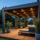 8x | Smart veranda inbouwspots wit | 1.5 Watt | Complete set | Zigbee | HUE Compatible