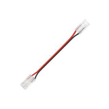dubbele connector voor COB LED strip - 10mm - 24 volt